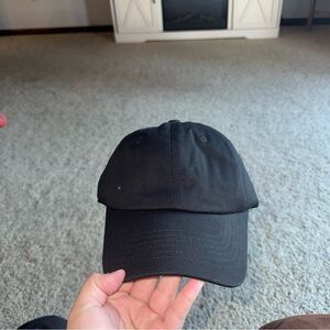 Black Baseball Cap